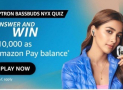 Amazon pTron Bassbuds NYX Quiz Answers Win ₹10,00