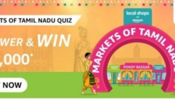 Amazon Market Of Tamil Nadu Quiz Answers Win ₹10,000